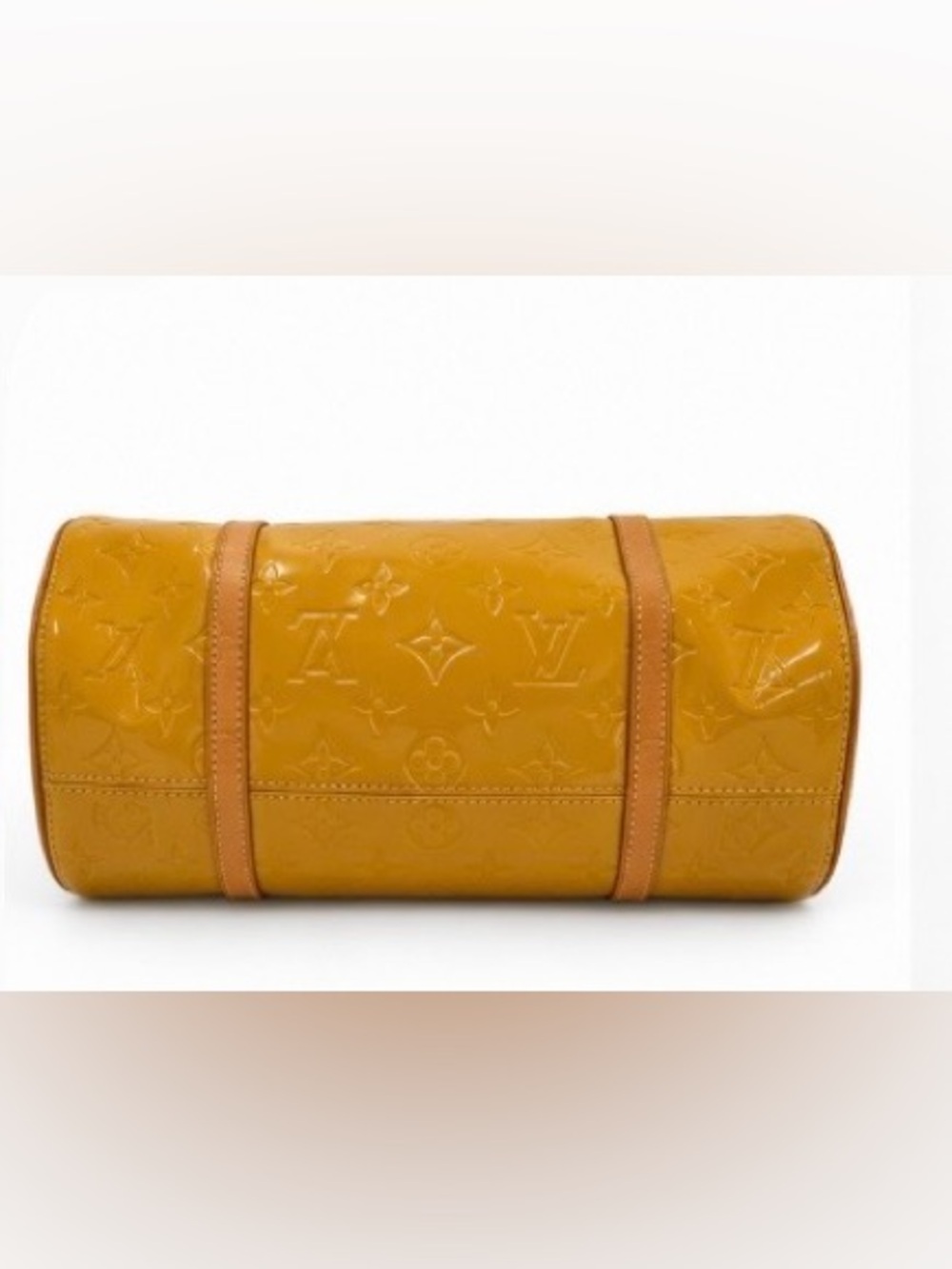 Louis Vuitton Vachetta Tan Leather Strap Detail with Gold Ring - Picture 2 of 10